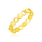 14k Yellow Gold Ring with Polished Circle Motifs